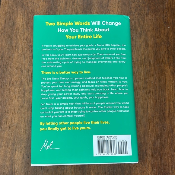 The Let Them Theory by Mel Robbin’s - Picture 2 of 2